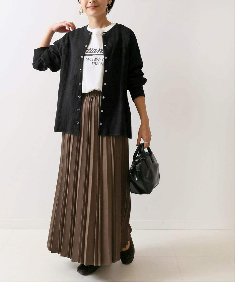 クルーネックワッフルカーディガン◆（JOURNAL STANDARD relume）