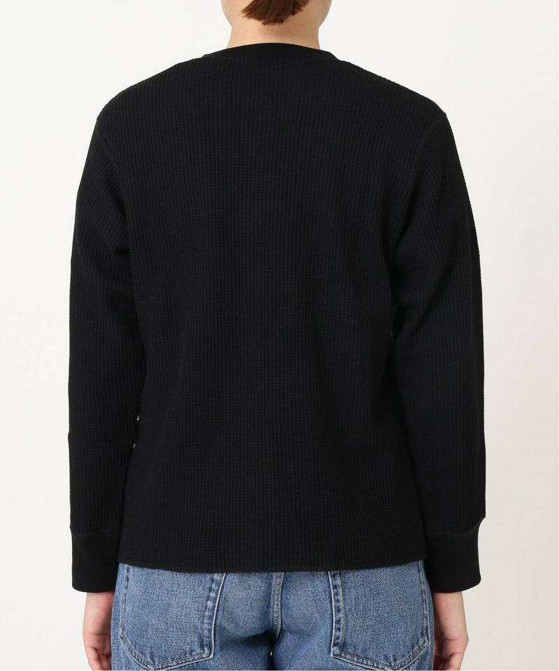 クルーネックワッフルカーディガン◆（JOURNAL STANDARD relume）