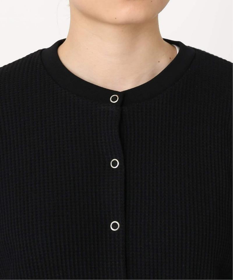 クルーネックワッフルカーディガン◆（JOURNAL STANDARD relume）