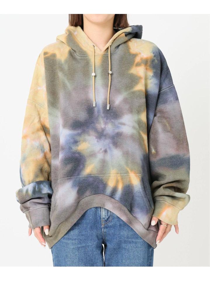【COLLINA STRADA/コリーナ・ストラーダ】ROUND HEM HOODIE:フーディー◆