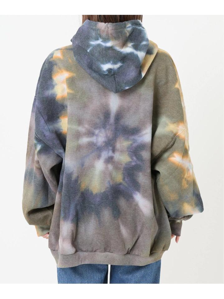 【COLLINA STRADA/コリーナ・ストラーダ】ROUND HEM HOODIE:フーディー◆
