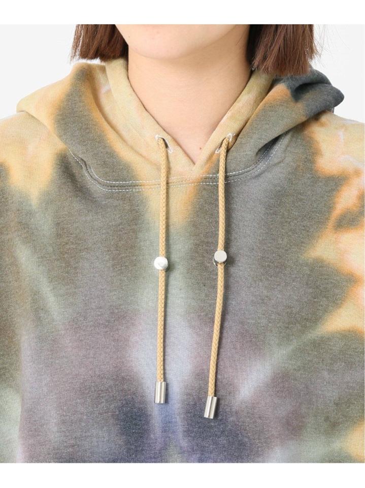 【COLLINA STRADA/コリーナ・ストラーダ】ROUND HEM HOODIE:フーディー◆