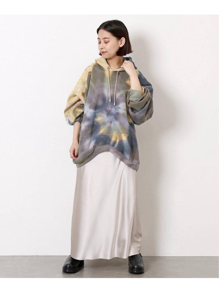 【COLLINA STRADA/コリーナ・ストラーダ】ROUND HEM HOODIE:フーディー◆