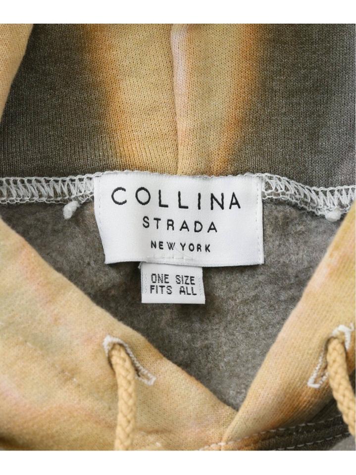 【COLLINA STRADA/コリーナ・ストラーダ】ROUND HEM HOODIE:フーディー◆