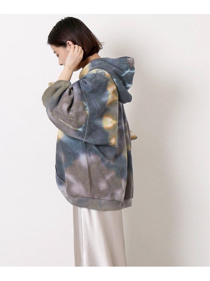 【COLLINA STRADA/コリーナ・ストラーダ】ROUND HEM HOODIE:フーディー◆