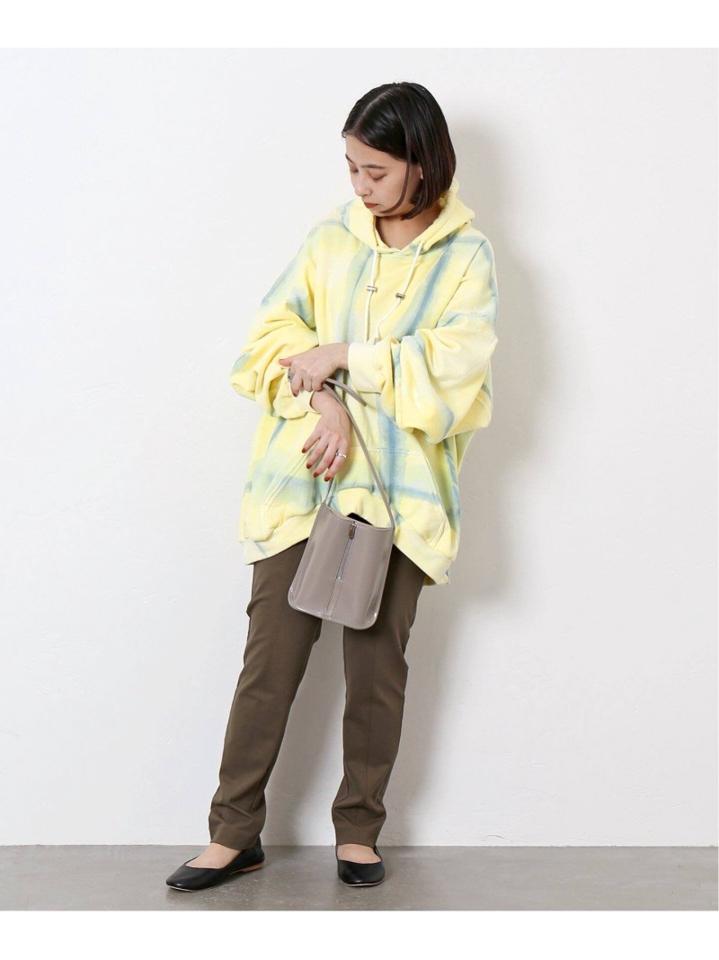【COLLINA STRADA/コリーナ・ストラーダ】ROUND HEM HOODIE:フーディー◆