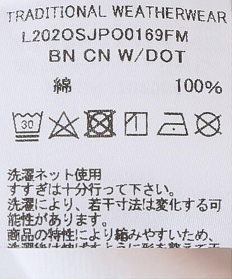 【TRADITIONAL WEATHERWEAR】 BN CN W/DOT：カットソー（JOURNAL STANDARD）