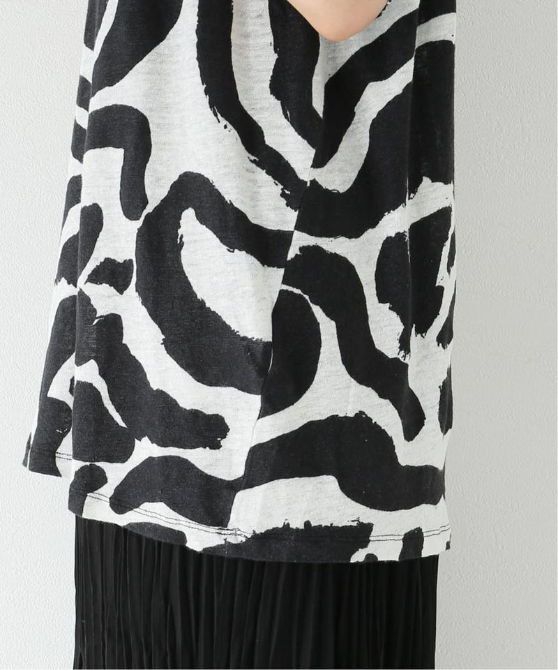 【Rodebjer（ロデビエ）】Paintswiri Tee：Tシャツ（JOURNAL STANDARD relume）