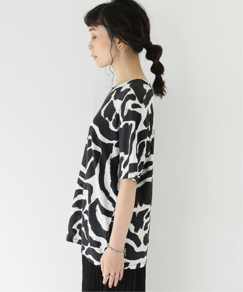 【Rodebjer（ロデビエ）】Paintswiri Tee：Tシャツ（JOURNAL STANDARD relume）