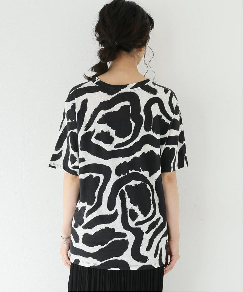 【Rodebjer（ロデビエ）】Paintswiri Tee：Tシャツ（JOURNAL STANDARD relume）