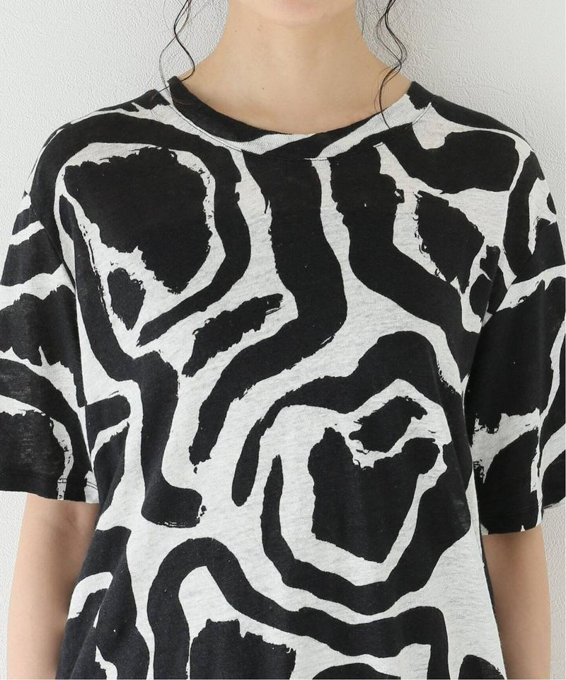【Rodebjer（ロデビエ）】Paintswiri Tee：Tシャツ（JOURNAL STANDARD relume）