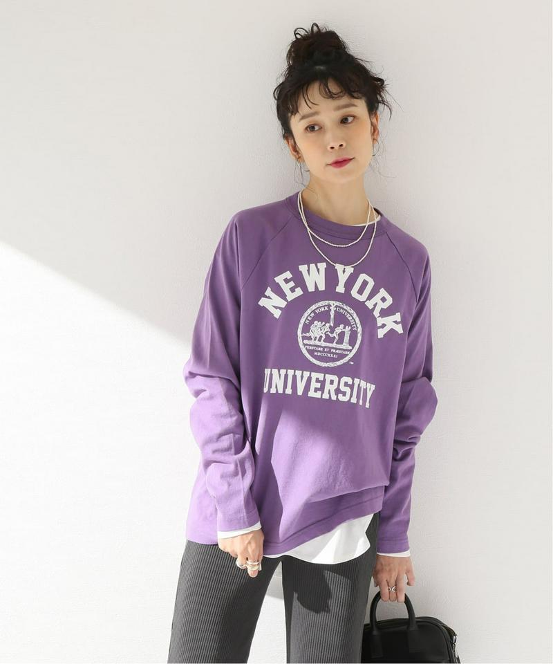 【Champion/チャンピオン】 T014 RAGLAN LONG SLEEVE Tシャツ（JOURNAL STANDARD 
