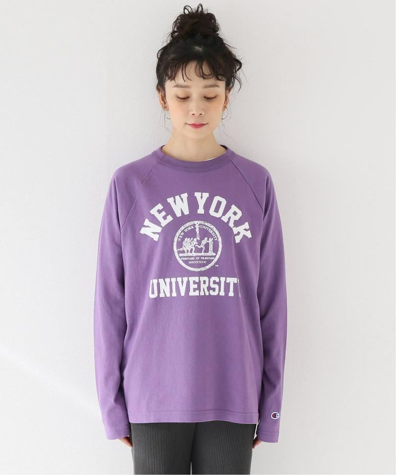 【Champion/チャンピオン】 T014 RAGLAN LONG SLEEVE Tシャツ（JOURNAL STANDARD 