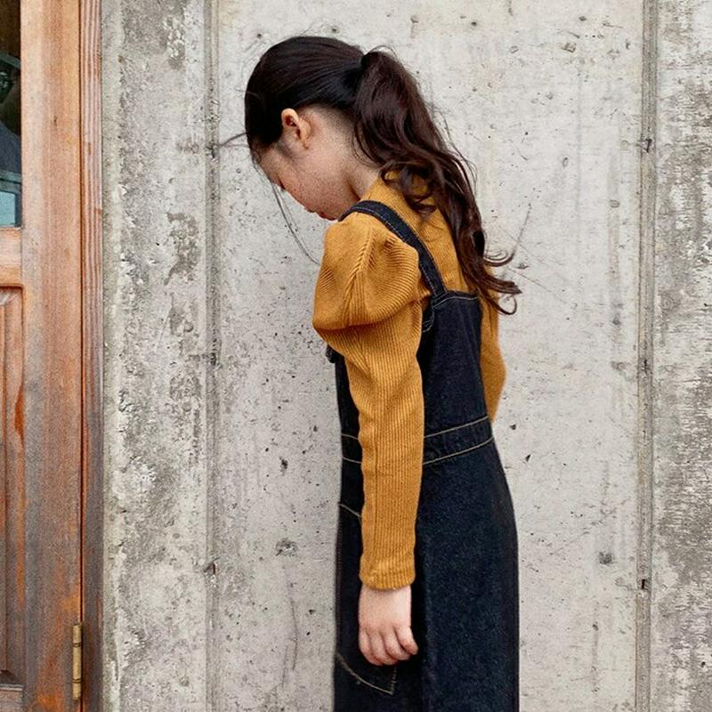 【新作10%OFF】パワースリーブリブTシャツ・u05552 キッズ【3~8才】【tops】【トップス Tシャツ 長袖 リブ パ