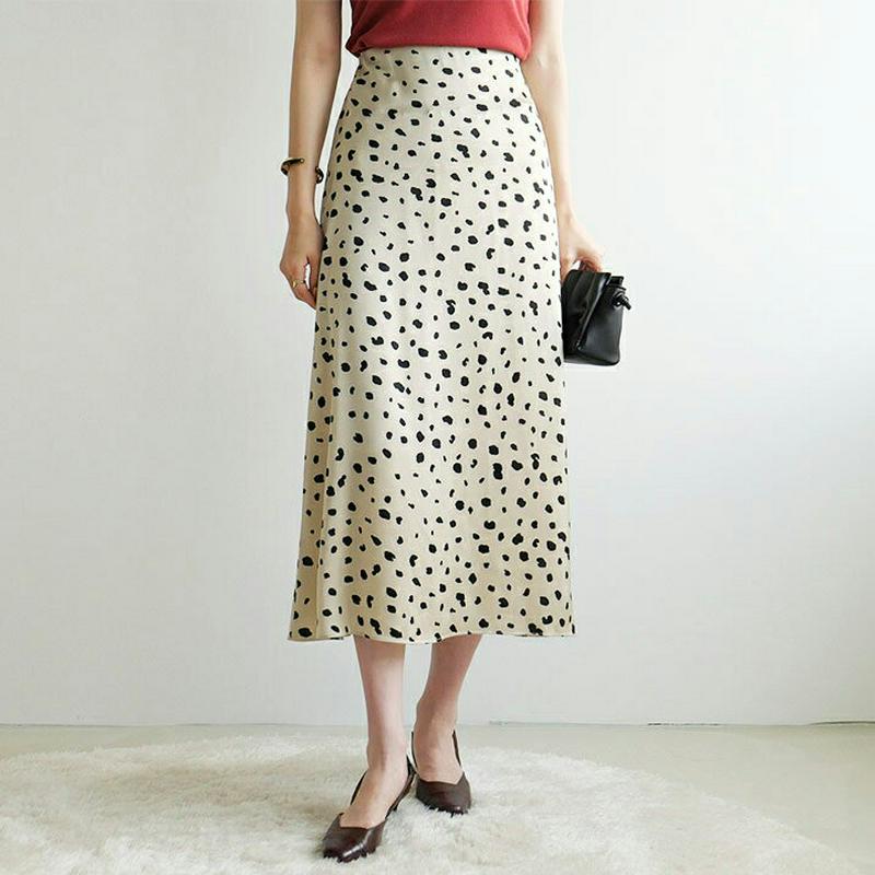 【新作10%OFF】レオパードイージースカート・全3色・63916 レディース【sk】【スカート ロングスカート ロング レオパ