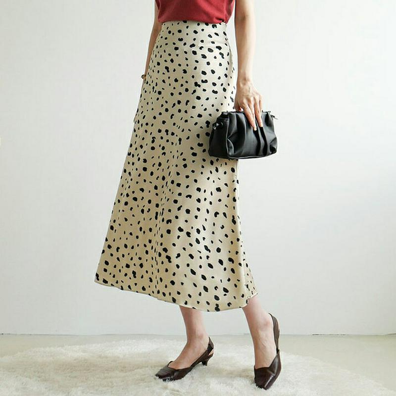 【新作10%OFF】レオパードイージースカート・全3色・63916 レディース【sk】【スカート ロングスカート ロング レオパ
