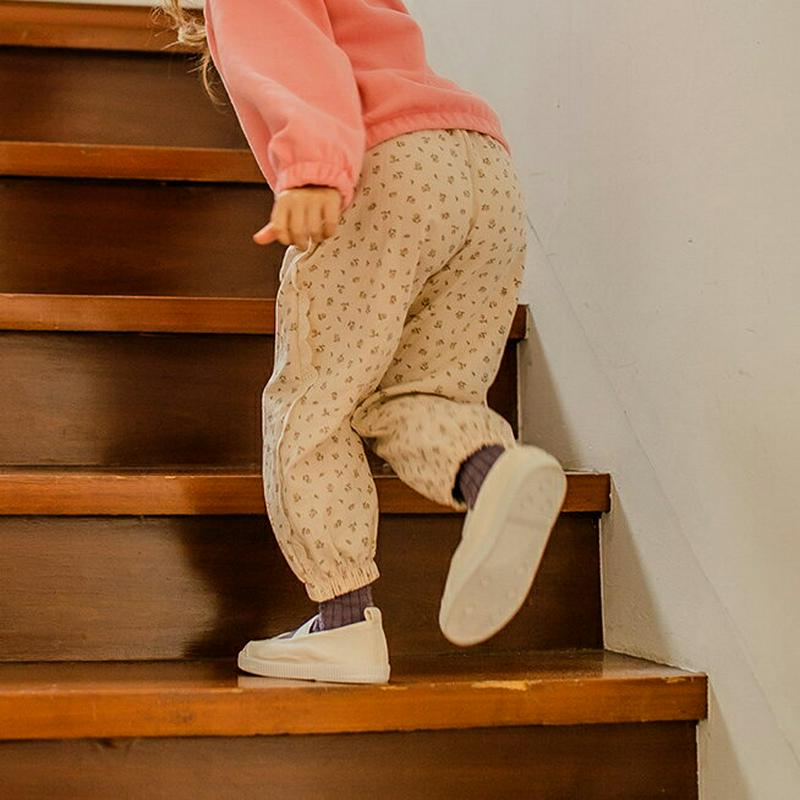 【新作10%OFF】サイドレースパターンパンツ・u05439 キッズ【3~8才】【pt】【ボトムス パンツ ズボン ロングパンツ
