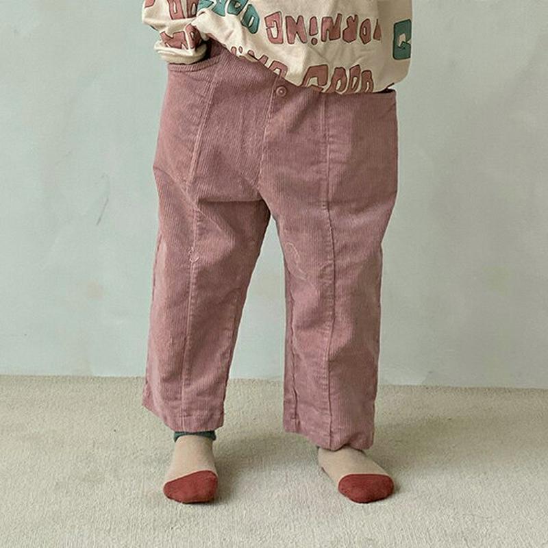 【新作10%OFF】コーデュロイパンツ・u05322 キッズ【3~8才】【pt】【ボトムス パンツ ズボン ロングパンツ 長ズボ
