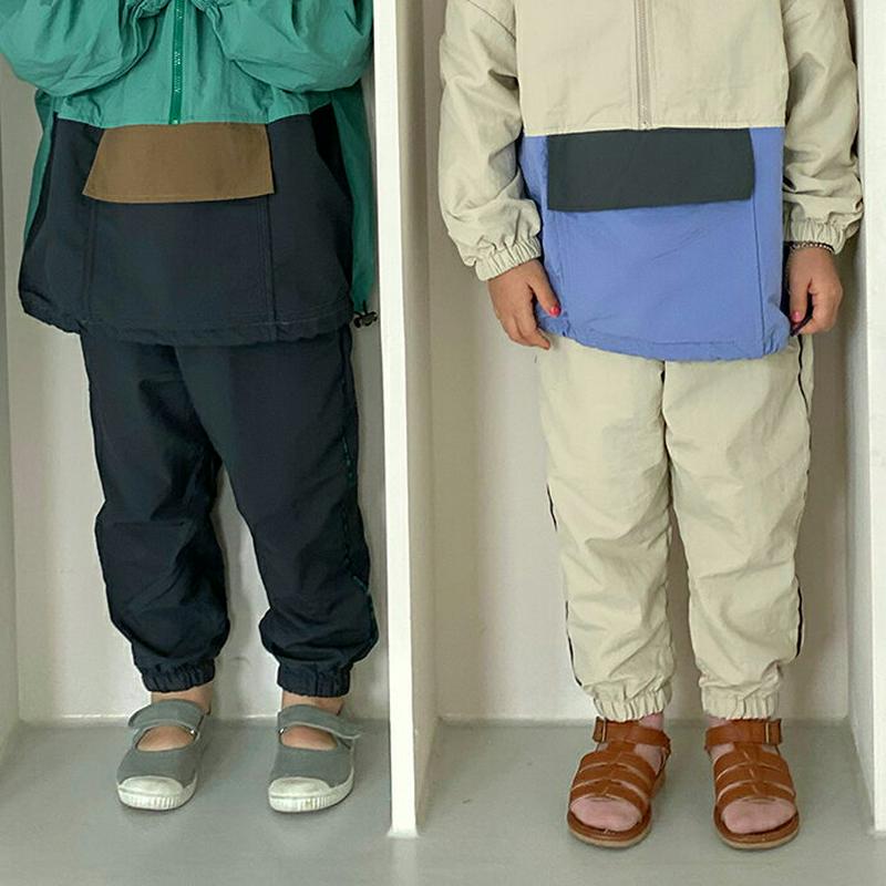 【新作10%OFF】ナイロンパンツ・u05328 キッズ【3~8才】【pt】【ボトムス パンツ ズボン ロングパンツ 長ズボン 