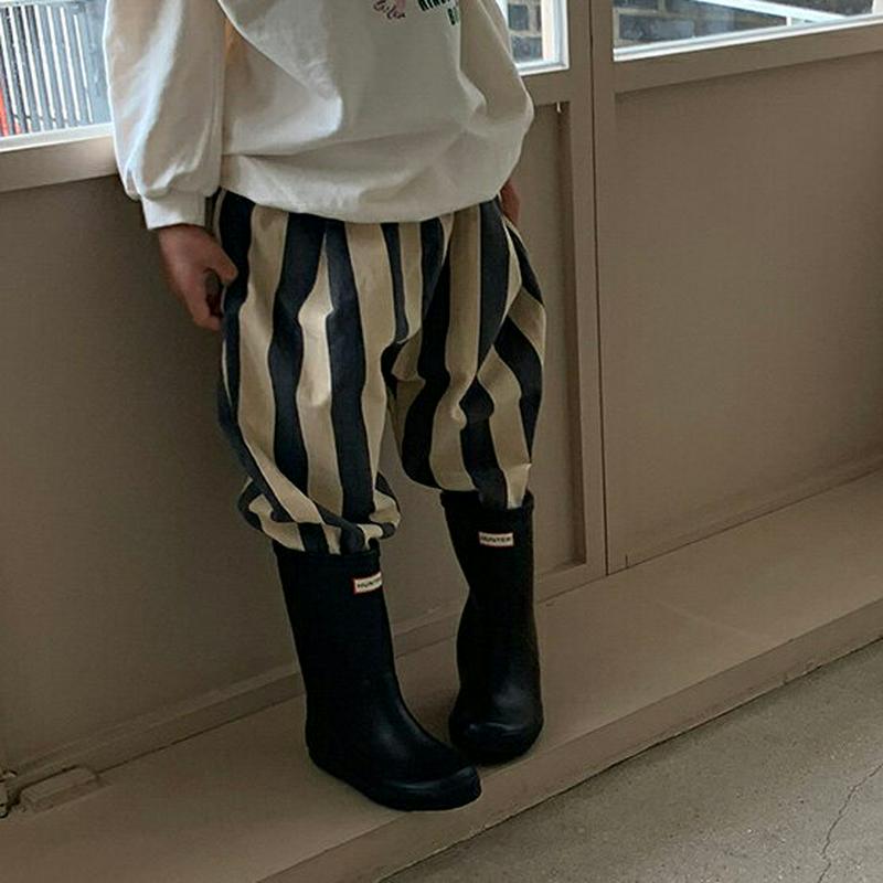 ボールドストライプパンツ・u05346 キッズ【3~8才】【pt】【パンツ ズボン ボトムス ロングパンツ ストライプ 柄 カジ
