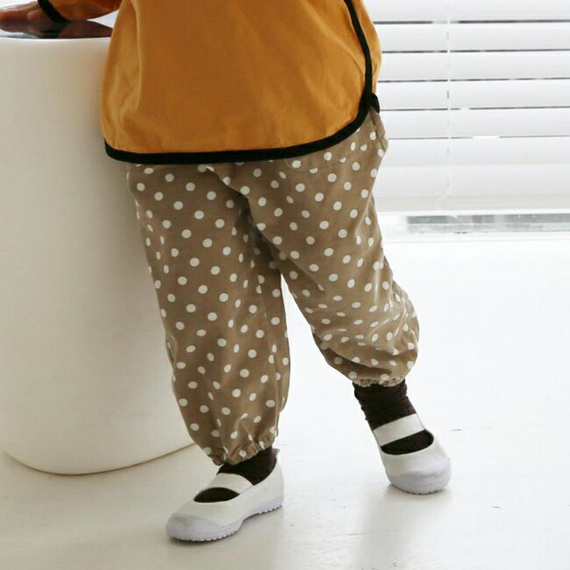 ドットパターンバルーンパンツ・u05292 キッズ【3~8才】【pt】【パンツ ズボン ボトムス ロングパンツ バルーンパンツ 