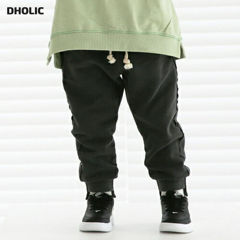 アンバランスヘムパンツ・u05299 キッズ【3~8才】【pt】【パンツ ズボン ボトムス ロングパンツ アンバランス 単色 無