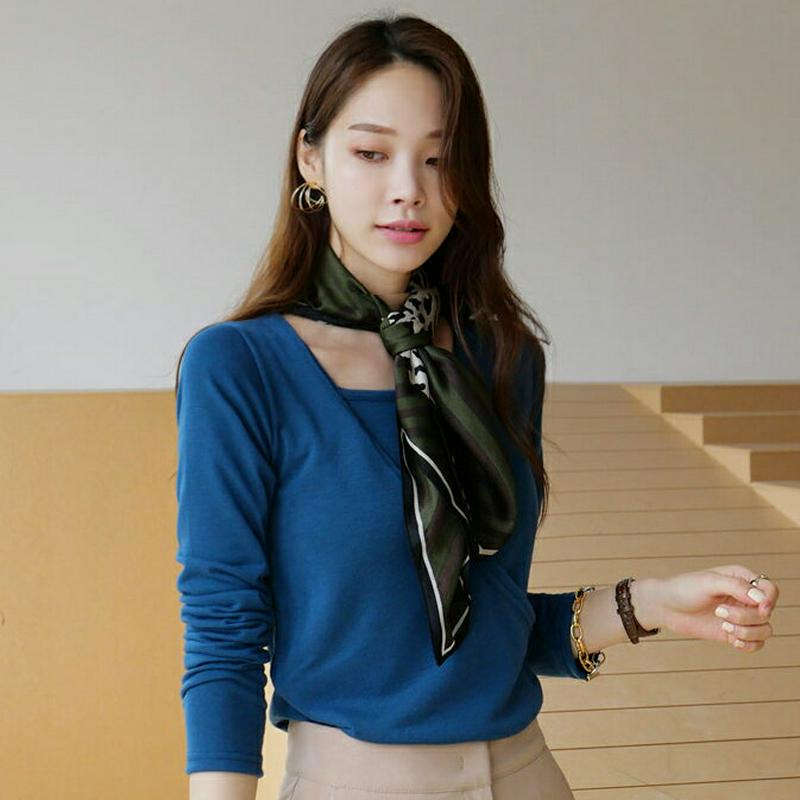 【新作10%OFF】キャミ&カシュクールTシャツSET・全4色・t63755 レディース【tops】【トップス Tシャツ 長袖 