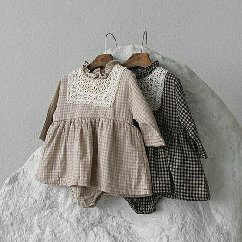 【新作10%OFF】フリルボックスレースボディスーツワンピース・u05568 キッズ【0~2才】【ops】【ワンピース ロングワ