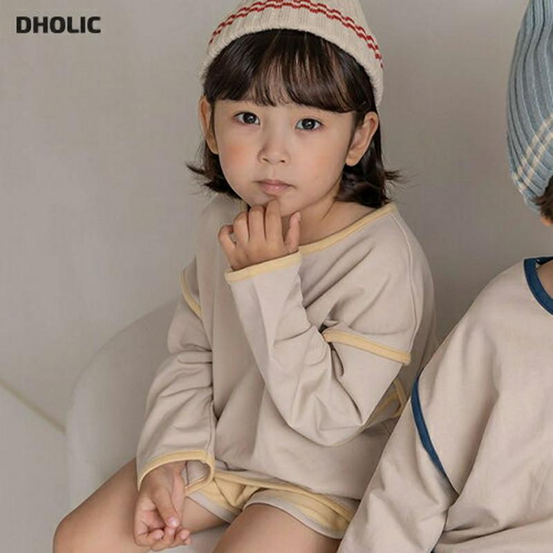 【新作10%OFF】パイピングTシャツ&パンツSET・u05737 キッズ【3~8才】【set】【セットアップ セット setu