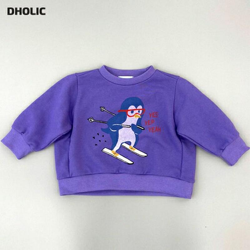 【新作10%OFF】penguinスウェット・u05419 キッズ【3~8才】【tops】【トップス スウェット 長袖 ラウンド