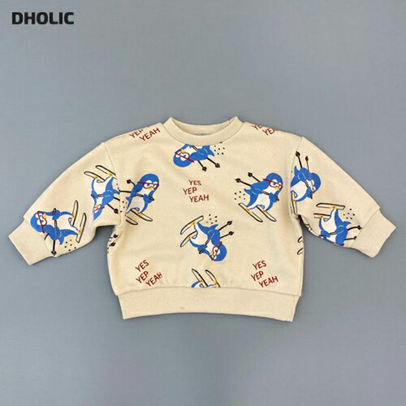 【新作10%OFF】スキーペンギンスウェット・u05472 キッズ【3~8才】【tops】【トップス スウェット 長袖 ラウンド
