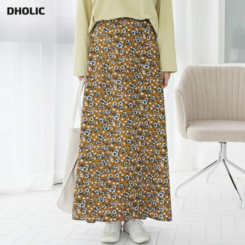 【新作10%OFF】フローラルフレアスカート・全2色・t60798 レディース【sk】【韓国 ファッション ボトムス スカート 