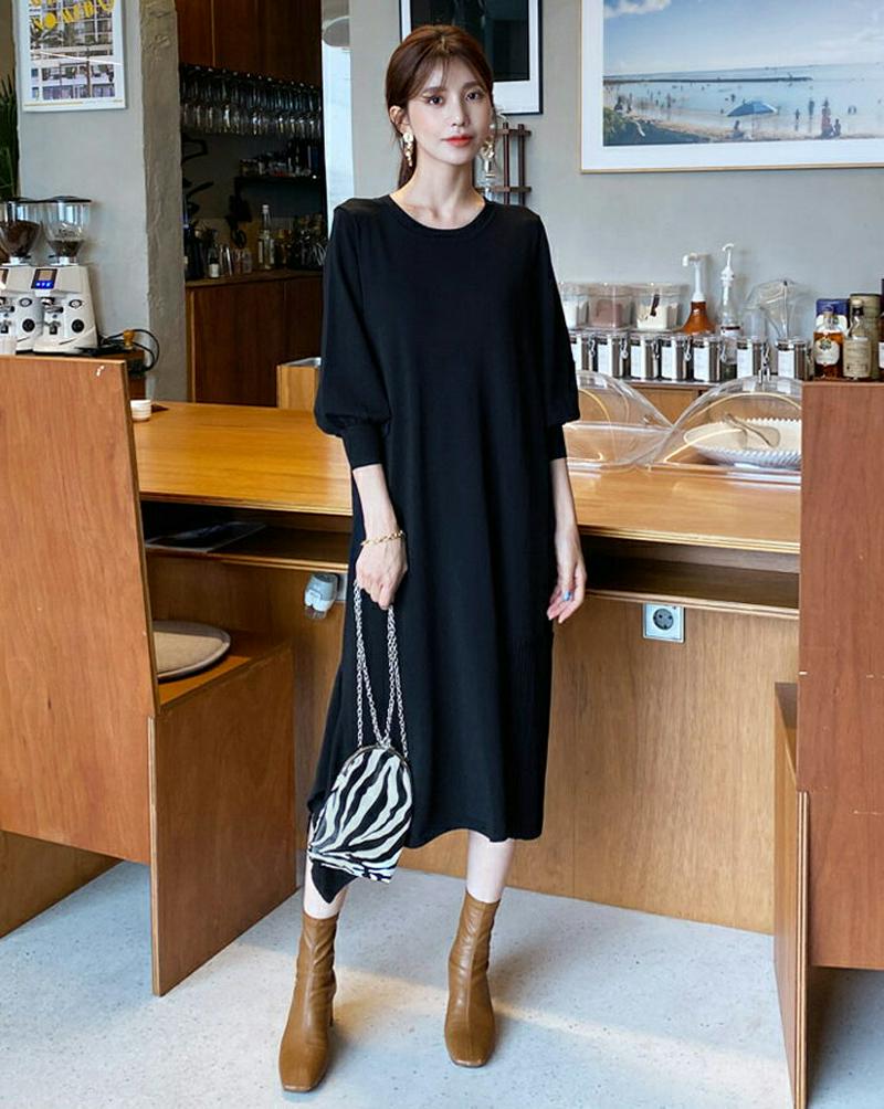 【新作10%OFF】ストラップ付プリーツヘムワンピース・全1色・e60747 レディース【ops】【韓国 ファッション ワンピー