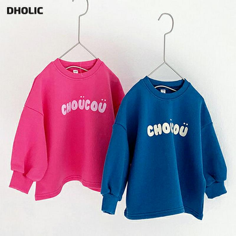 Choucouスウェット・u05683 キッズ【3~8才】【tops】【トップス スウェット トレーナー ロゴ ロゴトップス 長