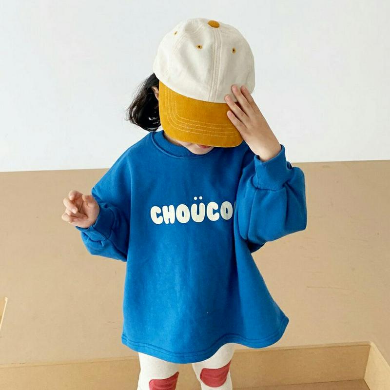 Choucouスウェット・u05683 キッズ【3~8才】【tops】【トップス スウェット トレーナー ロゴ ロゴトップス 長