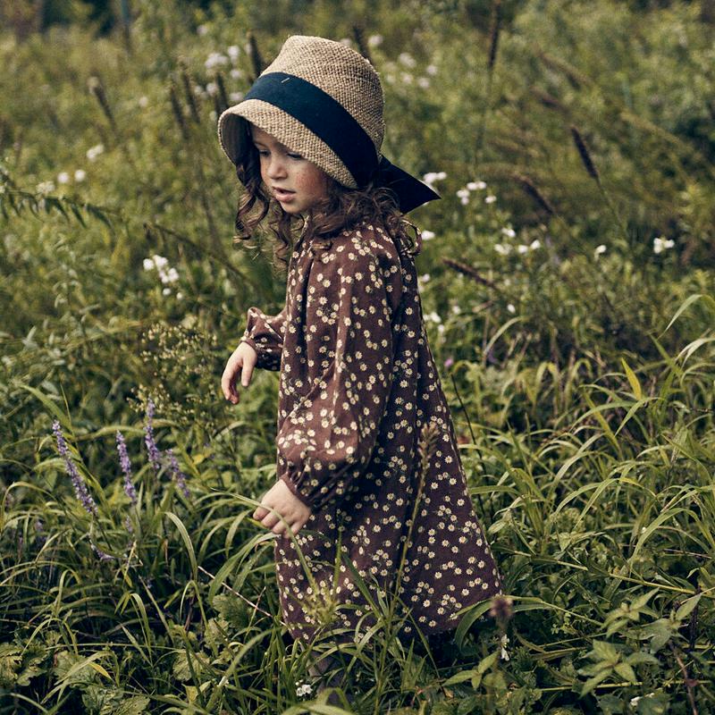 【新作10%OFF】花柄ギャザーバルーンワンピース・u05727 キッズ【3~8才】【ops】【ワンピース ロングワンピース ミ