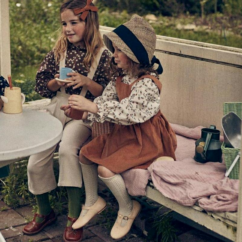 【新作10%OFF】コーデュロイフレアワンピース・u05726 キッズ【3~8才】【ops】【ワンピース ミディ丈 ショート丈 