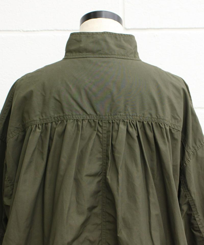mat 綿ナイロンCLOTHWAX スタンドネックコート（mat quotidien）