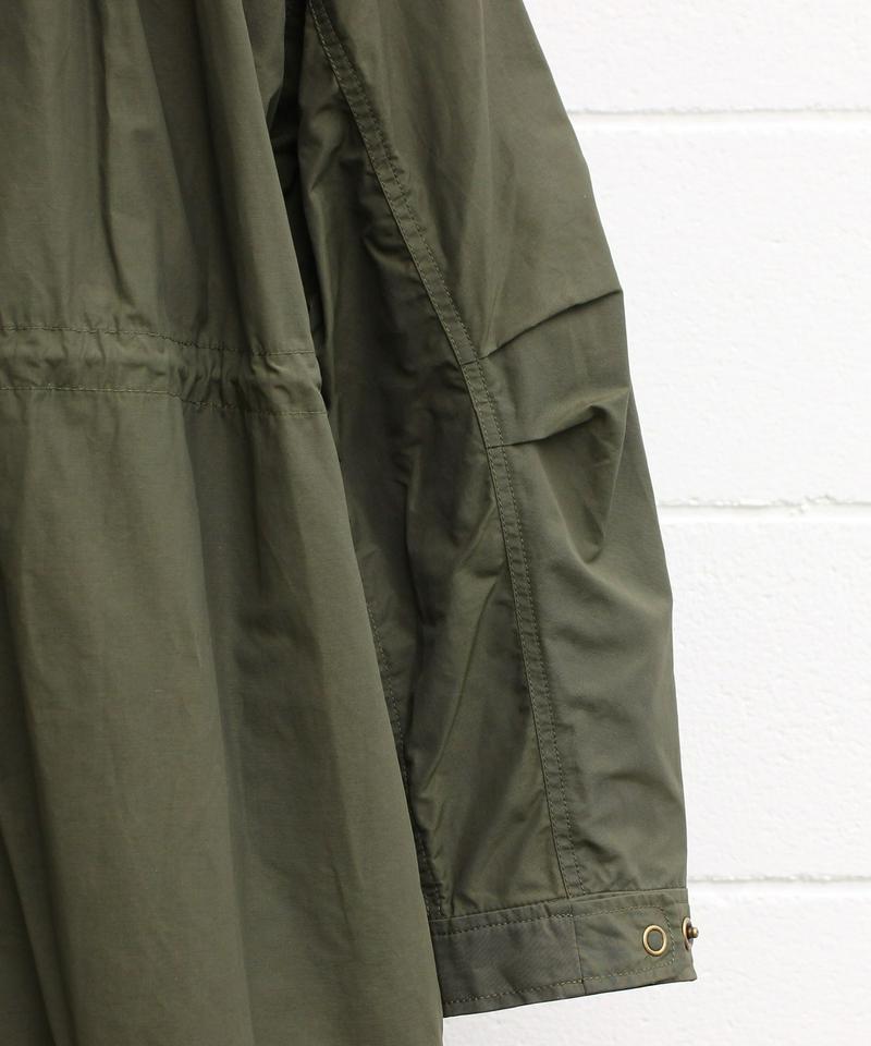 mat 綿ナイロンCLOTHWAX スタンドネックコート（mat quotidien）