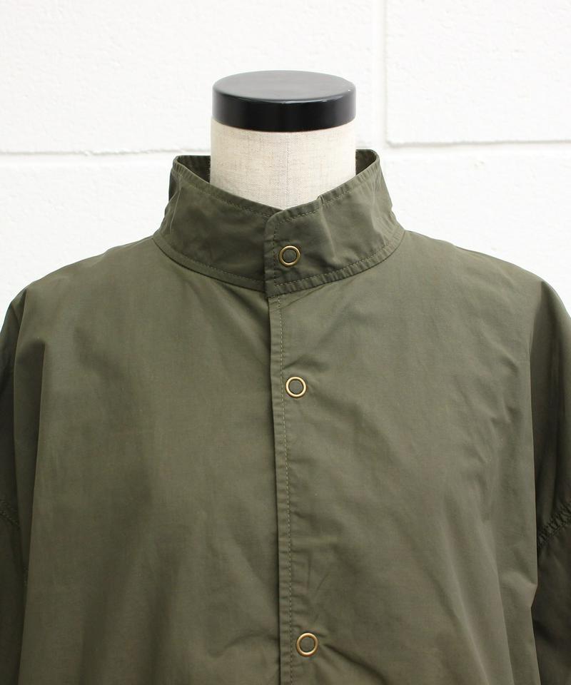 mat 綿ナイロンCLOTHWAX スタンドネックコート（mat quotidien）