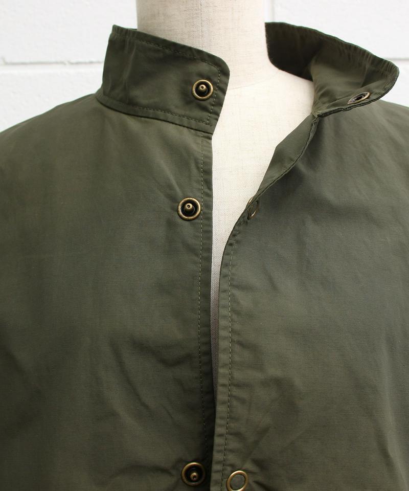 mat 綿ナイロンCLOTHWAX スタンドネックコート（mat quotidien）