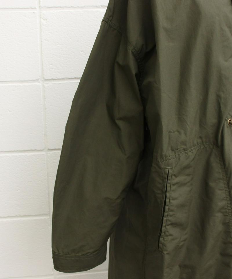 mat 綿ナイロンCLOTHWAX スタンドネックコート（mat quotidien）