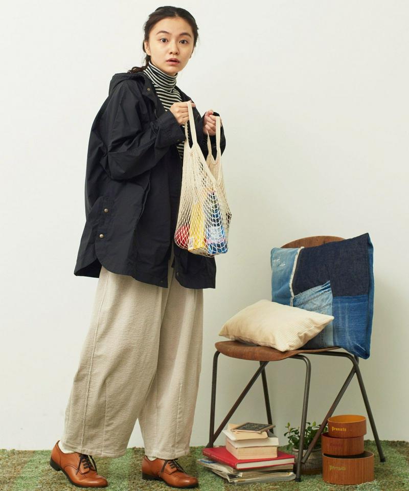 mat 綿ナイロンCLOTHWAX ポンチョ風ブルゾン（mat quotidien）