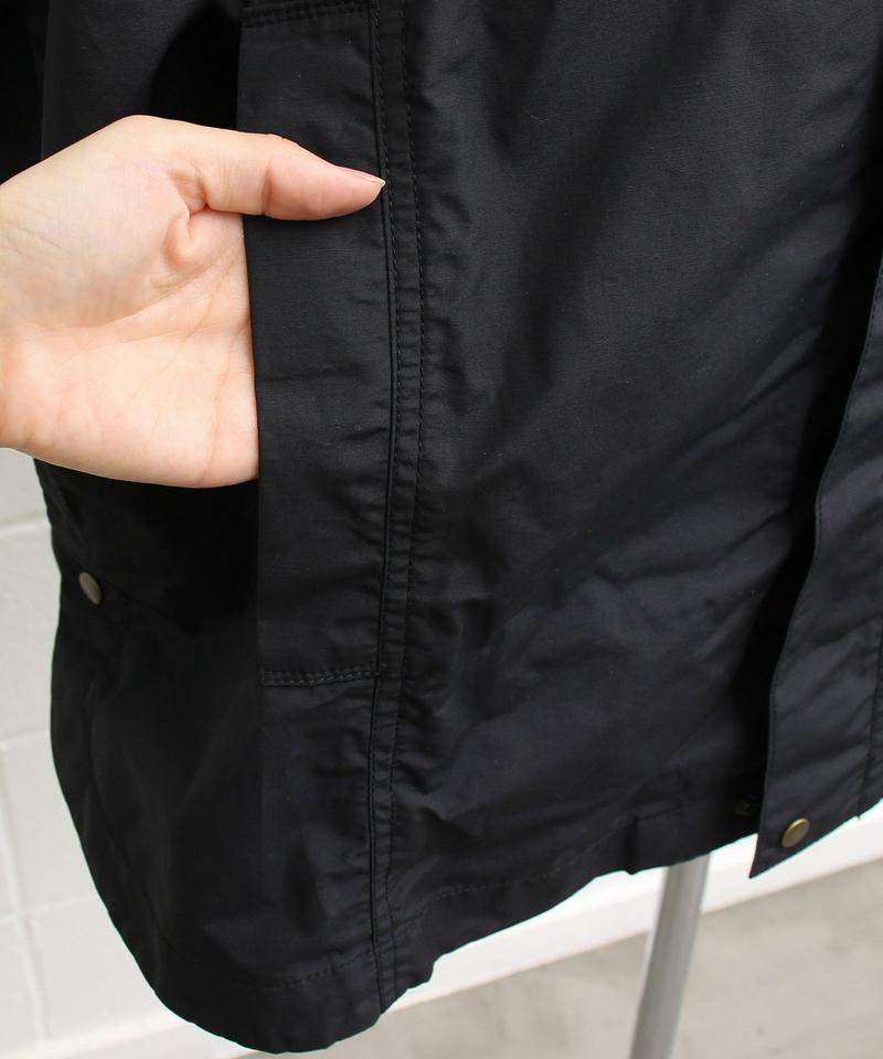 mat 綿ナイロンCLOTHWAX ポンチョ風ブルゾン（mat quotidien）