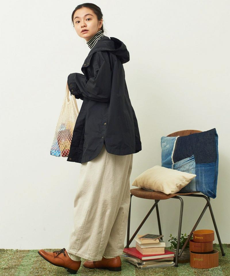 mat 綿ナイロンCLOTHWAX ポンチョ風ブルゾン（mat quotidien）
