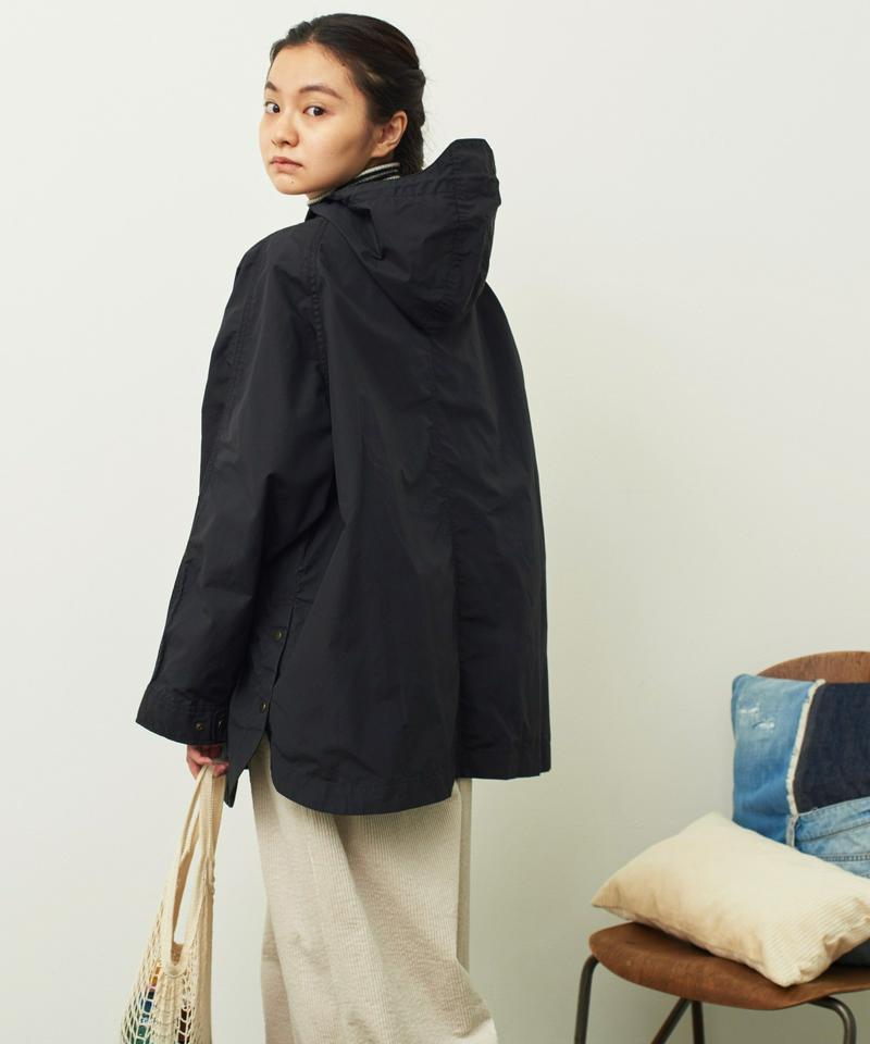 mat 綿ナイロンCLOTHWAX ポンチョ風ブルゾン（mat quotidien）
