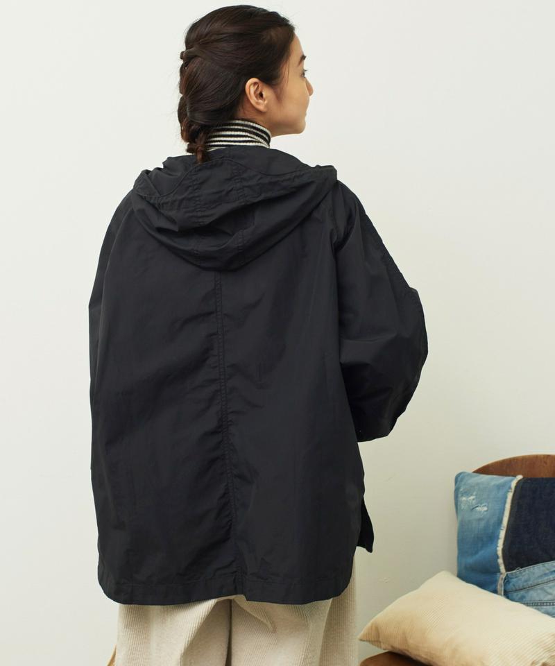 mat 綿ナイロンCLOTHWAX ポンチョ風ブルゾン（mat quotidien）