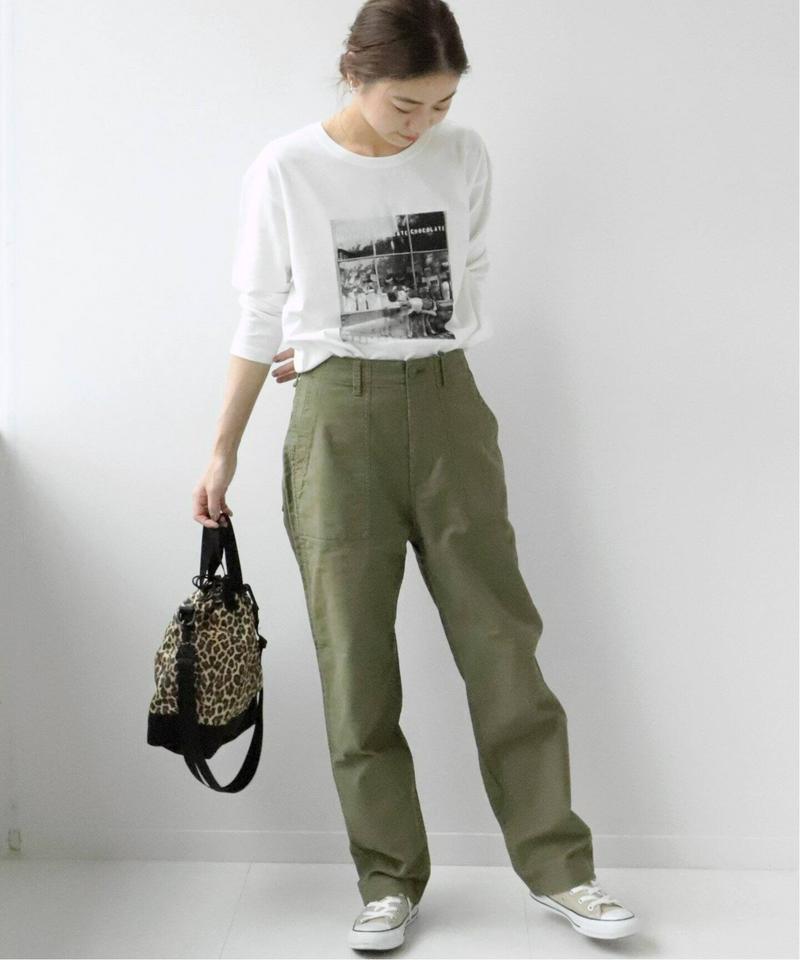 モノクロフォトプリントロングスリーブTEE◆（JOURNAL STANDARD relume）