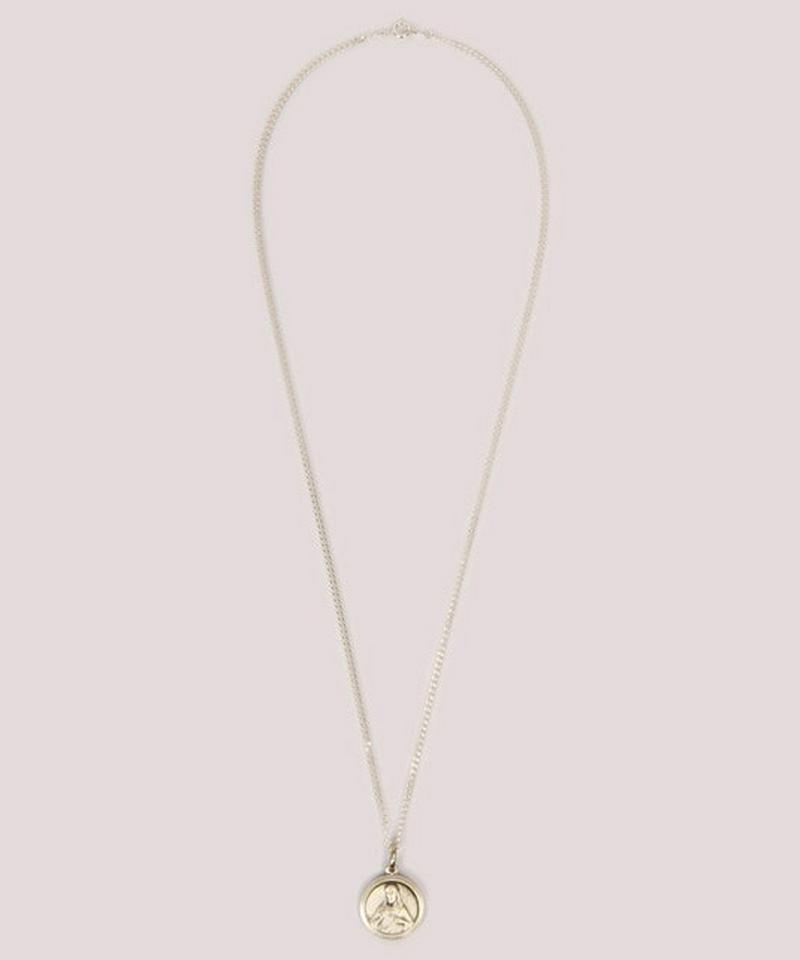 【フランスヴィンテージ】シルバー925 キリストメダイネックレス