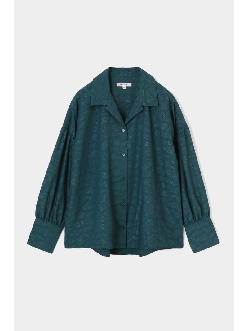 PAISLEY OPEN COLLAR シャツ（MOUSSY）